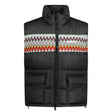 Missoni Padded Down Gilet with Mixed Pattern Black - Boinclo ltd - Outlet Sale Under Retail