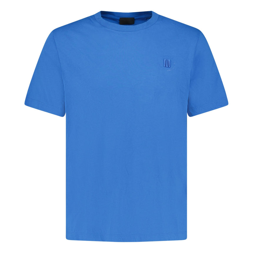 Moncler Embroidered Outdoor wear T-Shirt Blue - Boinclo ltd - Outlet Sale Under Retail