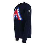 Moncler M Logo Wool Jumper Navy - Boinclo ltd - Outlet Sale Under Retail