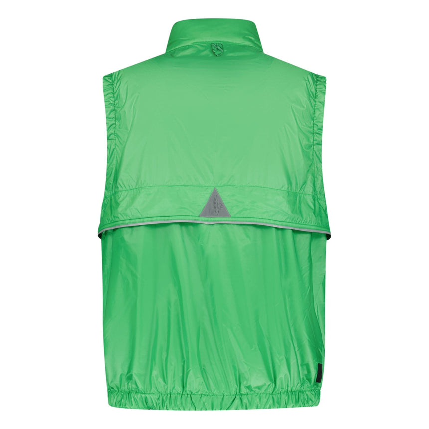 Moncler 'Ollon' Fabric Gilet Green - Boinclo ltd - Outlet Sale Under Retail