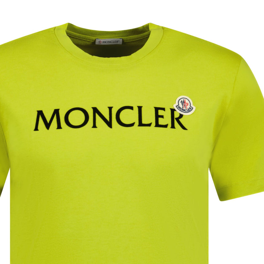 Moncler Patch Logo T-Shirt Green - Boinclo ltd - Outlet Sale Under Retail