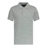 Moncler Stripe Collar Cotton Polo T-Shirt Grey - Boinclo ltd - Outlet Sale Under Retail