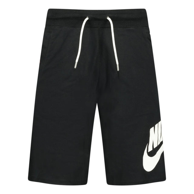 Nike Cotton Black Shorts with Branding down leg - Boinclo ltd - Outlet Sale Under Retail