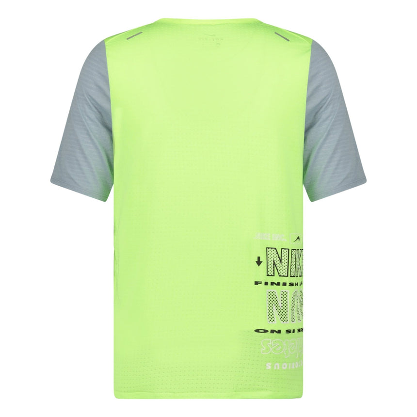 Nike Dri-Fit Breathe T-Shirt Yellow & Grey - Boinclo ltd - Outlet Sale Under Retail