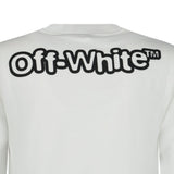 OFF-WHITE 'Blur' Sweatshirt White - Boinclo ltd - Outlet Sale Under Retail