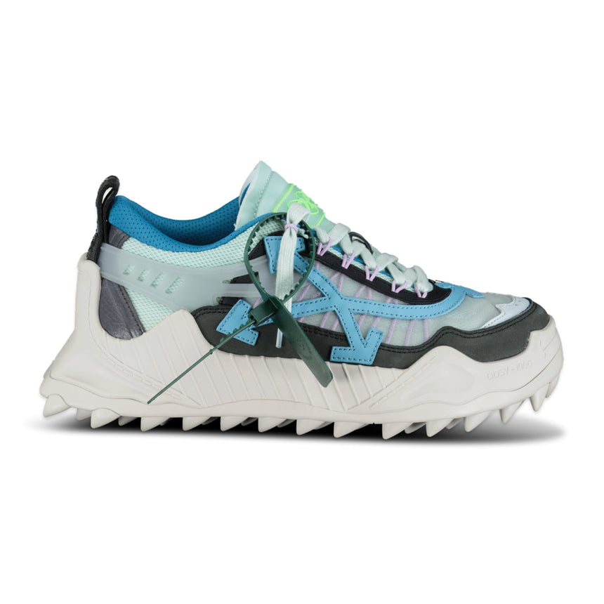 OFF-WHITE ODSY-1000 Trainers Grey & Blue - Boinclo ltd - Outlet Sale Under Retail