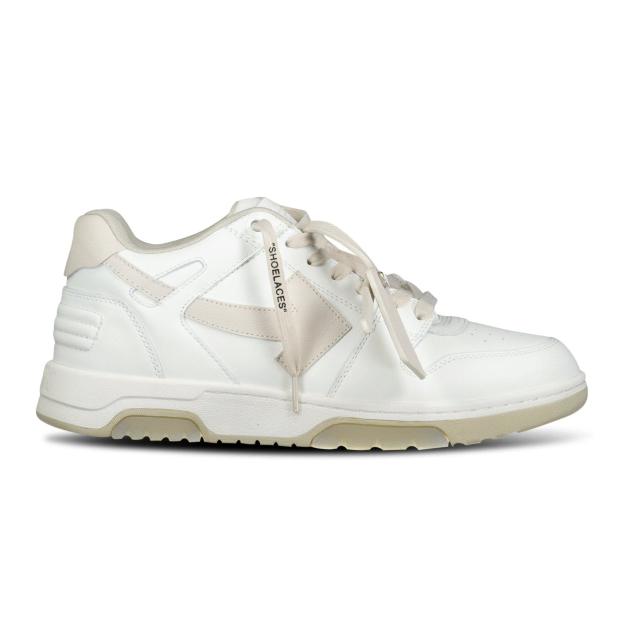 Color variation of Out Of Office Calf Leather Trainer White & Beige