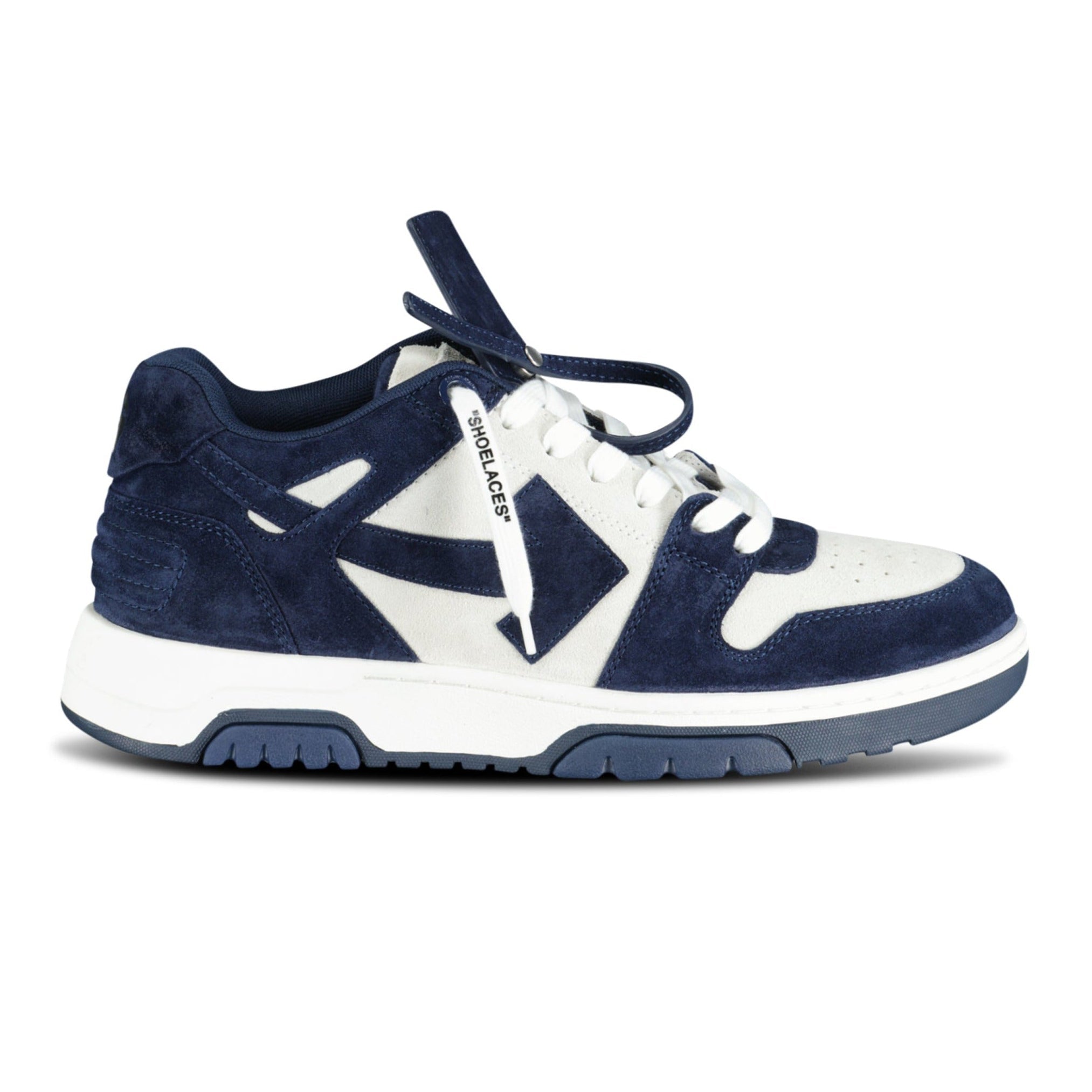 Color variation of Out Of Office Low-Top Suede Trainers Navy & White