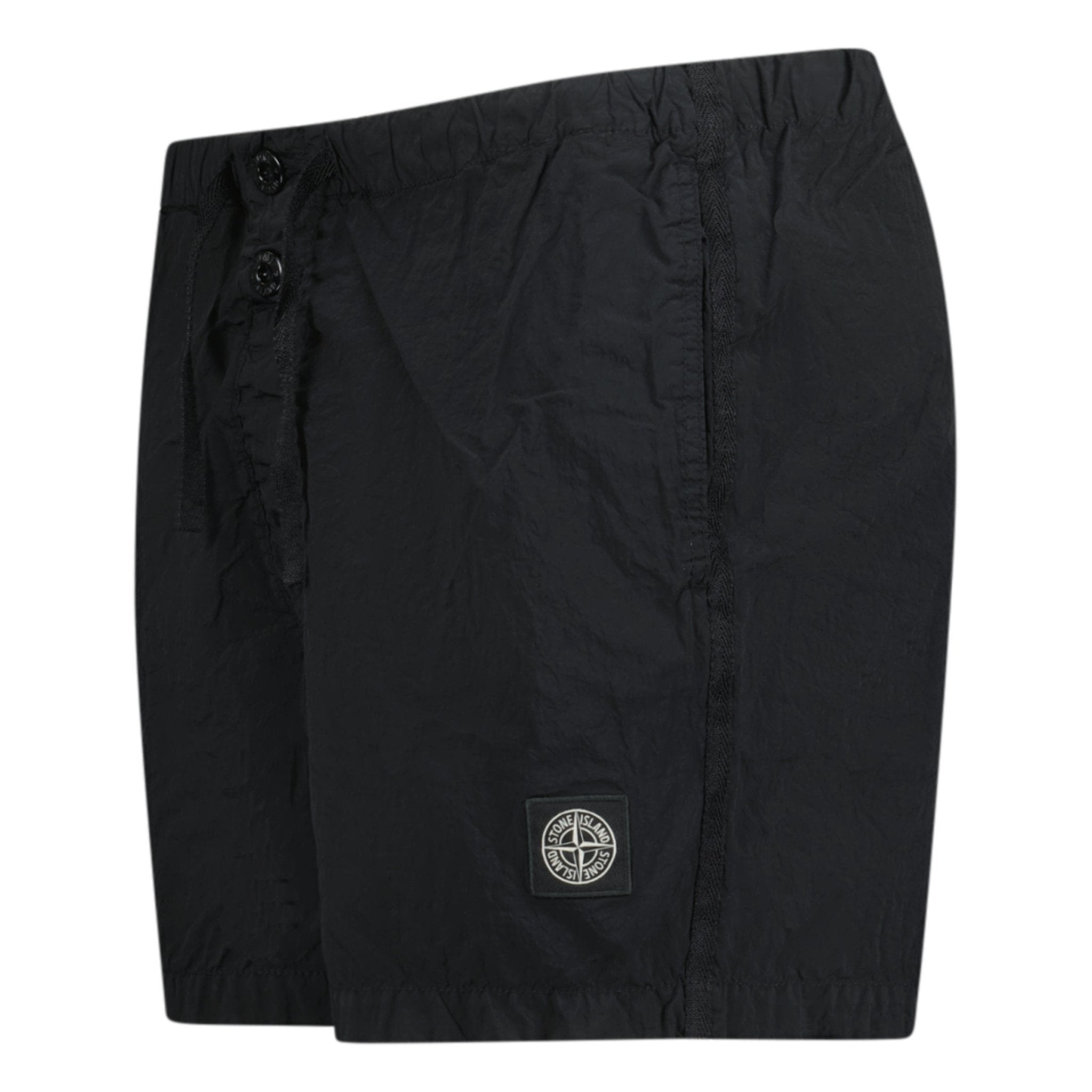 Color variation of Chrome Swim Shorts With Buttons Black