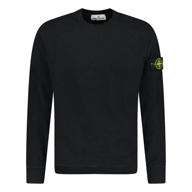 Stone Island Cotton Sweatshirt Dust Black - Boinclo ltd - Outlet Sale Under Retail