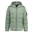 Stone Island Hooded Puffer Jacket In Seamless Tunnel Nylon Mint Green - Boinclo ltd - Outlet Sale Under Retail