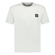 Stone Island Logo Patch Cotton T-Shirt White - Boinclo ltd - Outlet Sale Under Retail