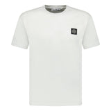 Stone Island Logo Patch Cotton T-Shirt White - Boinclo ltd - Outlet Sale Under Retail