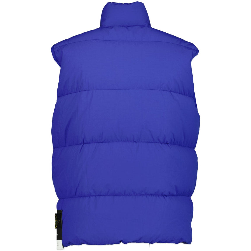 Stone Island Naslan Watro Gilet Blue - Boinclo ltd - Outlet Sale Under Retail