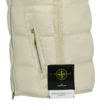 Stone Island Puffer Seamless Tunnel Nylon Gilet Cream - Boinclo ltd - Outlet Sale Under Retail