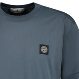 Stone Island Small Patch Logo T-Shirt Lead Grey - Boinclo ltd - Outlet Sale Under Retail