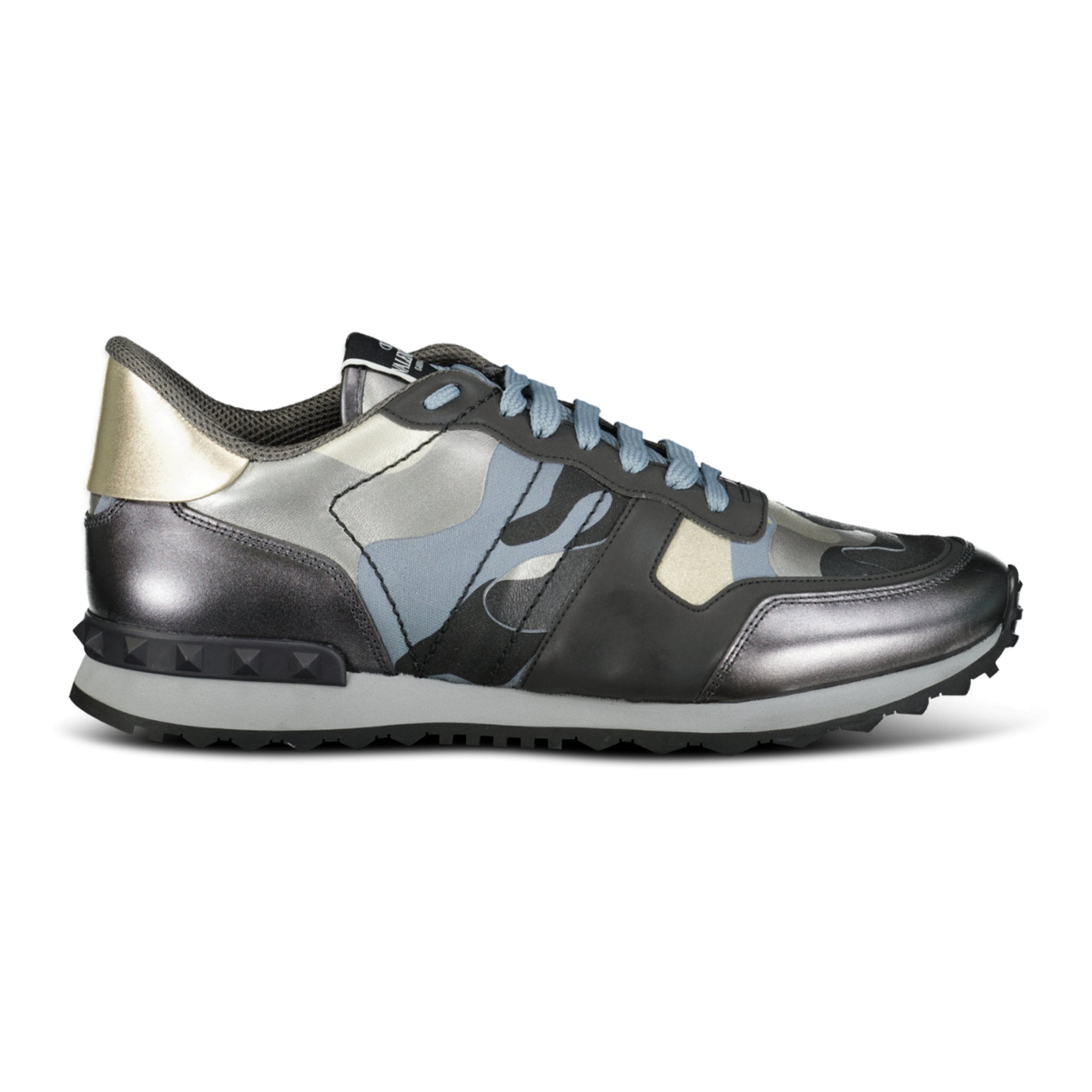 Color variation of Black & Silver Rockrunner Trainers